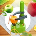 thumbnail image 4 of Electric Potato Peeler Electric Fruits Vegetables Peeler for w/ 3 (3 Colo, 4 of 11