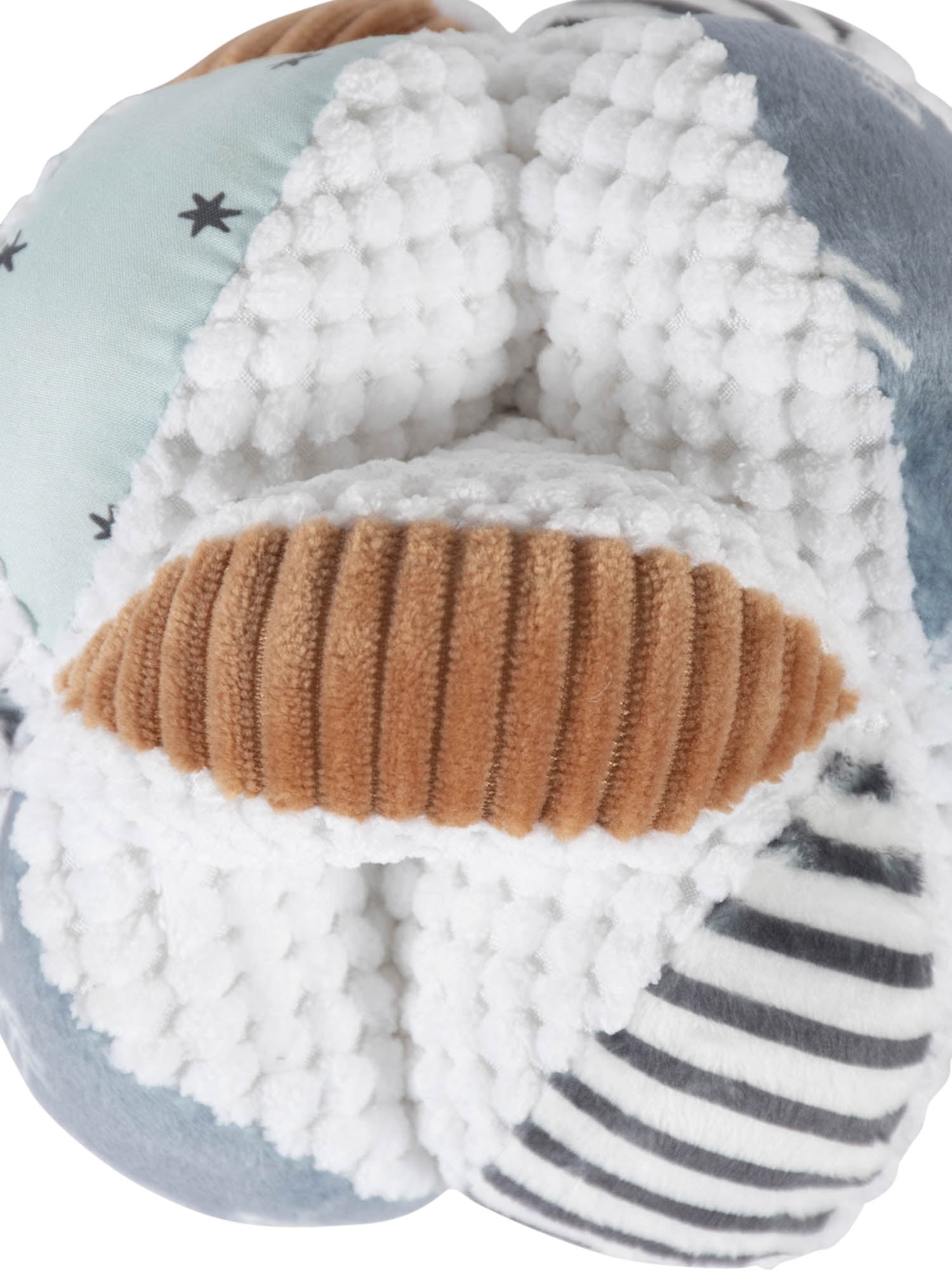 Modern Moments by Gerber Baby Boy or Girl Unisex Plush Developmental Sensory Ball
