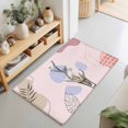 thumbnail image 2 of 2x3ft Area Rug,Abstract Plant Mid Century Boho Style Large Rugs Soft Non-Slip Floor Rug Morandi Color Abstract Geometric Non-Shedding Indoor Carpets for Living Room Bedroom Home Office Nursery, 2 of 9