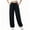 *Black, variant on VBVC Women's Cotton Linen Wide Leg Jogger Pants, Elastic Waist Lounge Trousers For Women, Ladies' Lightweight Soft Casual Pants with Pockets, Beige , M-3XL