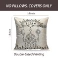 thumbnail image 2 of LALILO Throw Pillow Covers Arrow With Sun And Moon Sacred Geometry Cushion Cover 18" x 18", 2 Pack, 2 of 6