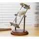 thumbnail image 3 of Vintage 15 Minute Hourglass, 360 Rotating Sand Timer Clock, Brass 15 Min Glass For Home, Desk, Office, Wedding Decorative GuanGuan, 3 of 3