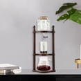 thumbnail image 4 of Brew Dripper Espresso Drip Pot Cold Brew Maker Cafetera de goteo Bote de de borosilicato para cuatro ~ 6 tazas con válvula ajustable para , Fraxinus Madera Fraxino Macarena Cafeteras de goteo helado, 4 of 8
