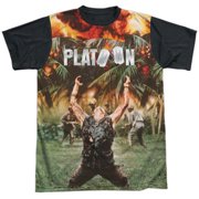 Platoon - Key Art - Short Sleeve Black Back Shirt - XX-Large
