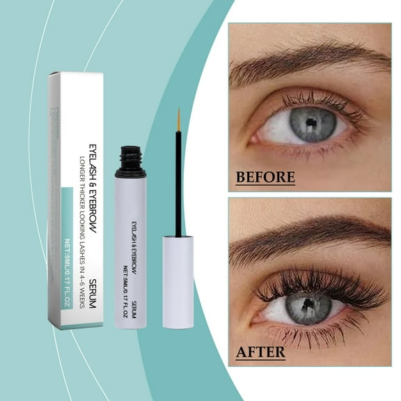 KeirineCC Eyelash Serum, Fuller & Longer Looking Voluminous Eyelashes, Premium Lash Serum, Promotes Longer-Looking Lashes, Advanced Formula for Eyelash Nourishing, Clear, Cruelty-Free