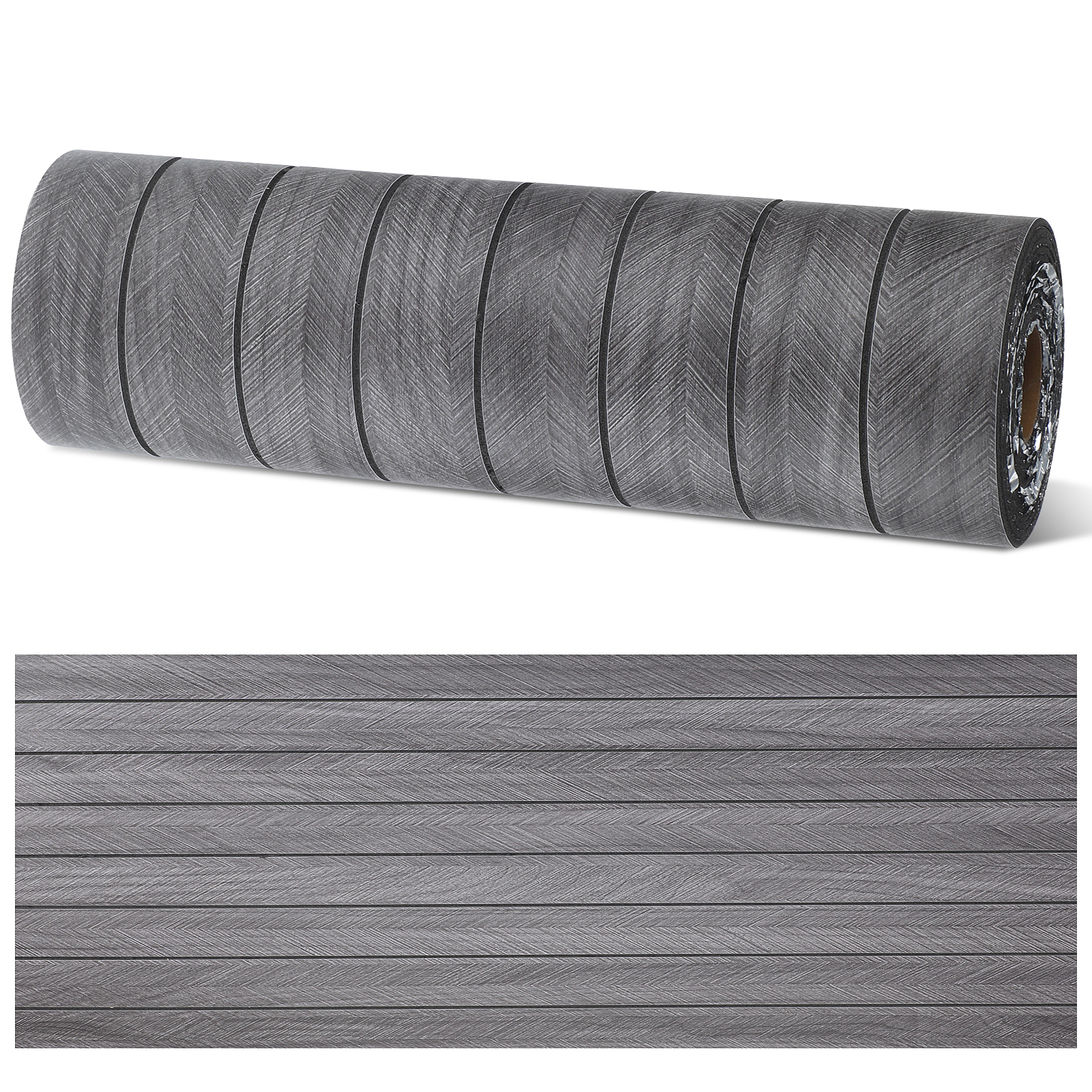 LOLIPPYY Wood Grain Peel & Stick Wallpaper Roll, Self-Adhesive Removable Wall Panels 40cm x for Living Room Bedroom Decor