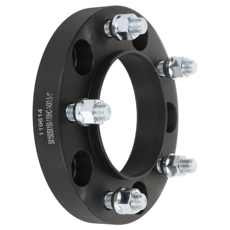 1 thick 5x150 14x1.5 studs black 4 pcs wheel spacers for Toyota Tundra 1 thick 5x150 14x1.5 studs black 4 pcs wheel spacers for Toyota Tundra