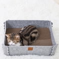 thumbnail image 3 of Cat scratching board, indoor cat bed with scratching post, cat scratching board board leisure bed, 3 of 5