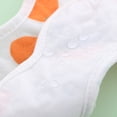 thumbnail image 2 of Babero de pétalos para recién nacidos, tela de algodón, impermeable, transpirable, con broches, toalla para la saliva del bebé, artículos de aseo, estilo aleatorio, 2 of 4