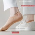 thumbnail image 2 of Ankle Socks for Women Pure Cotton No Show Socks Womens with Heel Tab Color Low Cut Soft 5 Pairs 4-8, 2 of 7
