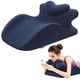 thumbnail image 1 of MOONYOOY Almohada ergonómica de espuma viscoelástica en cuña para el dolor de espalda, 1 of 8