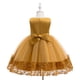 thumbnail image 5 of Cowsor Baby Girl Dress Flower Tulle Party Dresses Princess Pageant Birthday Wedding, 5 of 7
