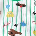 thumbnail image 4 of TOWED22 Toddler Baby Boy Clothes Dinosaur Truck Print Short Sleeve T-Shirt Tee Elastic Shorts 2pcs Outfits(Green,3-4 Y), 4 of 4