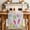 Gray, variant on Colorful Easter Table Runner 48 Inches, Spring Watercolor Bunny Egg Flower Wood Grain Bed Runner Dresser Scarves Tabletop for Indoor Outdoor Parties/Ceremony/Banquet, 13" x 48"