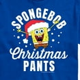 thumbnail image 3 of SpongeBob SquarePants - Christmas Pants - Men's Short Sleeve Graphic T-Shirt, 3 of 6