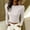 Beige, variant on Oplxuo Women Long Sleeve Shirts Rib Knit Slim Fit Tops Basic Tee 2026 Fall Outfits Casual T-Shirt Underscrubs Layer Clothes