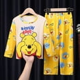thumbnail image 1 of Conjunto de Pijamas para niños, ropa de dormir para el hogar con dibujos de unicornios, Frozen, Elsa, Mickey, novedad, 1 of 4