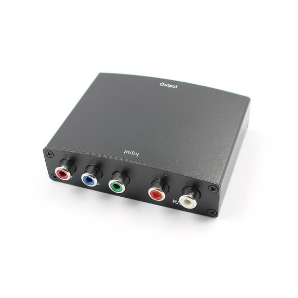 1080p Ypbpr To Hdmi Video Audio Converter Component To Hdmi Rgb To Hdmi Converter Adapter For Dvd Ps