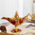 thumbnail image 2 of Lamp Washing Light Classic Arabian Craft Gift Table Centerpiece Costume Collectible Pot Lámpara para decoración Escritorio Cumpleaños Rojo Sunnimix Lámpara de estatua, 2 of 8