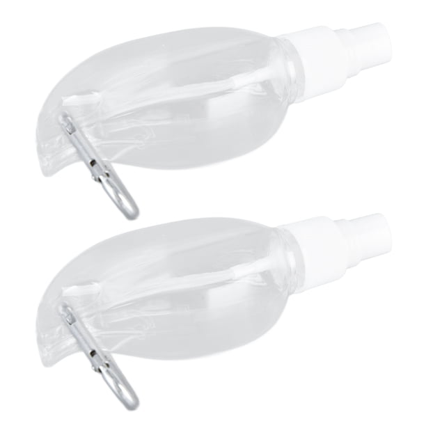 Llavero de Vije, Botellas Portátiles A Prueba de Fugas, Contenedor Transparente para apretar, 50ml, para artíclos de Tocador Portátiles, Jabón de Manos, Práctico
