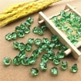 thumbnail image 3 of 200 Pcs Green Acrylic Stones Plastic Gem Stone Crystal Diamonds Ice Rocks Table Scatter Vase Fish Tank DIY Crafts Bead Decoration, 3 of 9