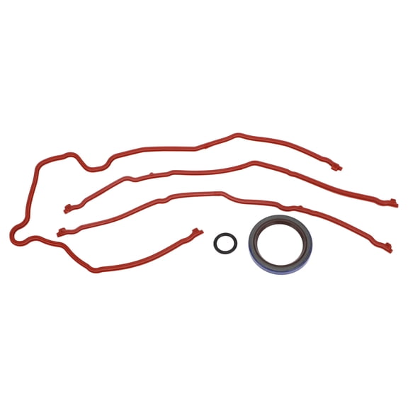Unique Bargains Engine Timing Cover Gasket Set for Ford for for Mustang 4.6L 1996-2004 Long-lasting Sealing Chain Case Cover Gasket Rubber,Metal 1 Set