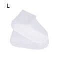thumbnail image 2 of Housse de Chaussures en Silicone Imperméable; Protecteur de Chaussures Réutilisable pour Surchaussures Antidérapantes Résistantes à L'Usure, Blanc, L, 2 of 8