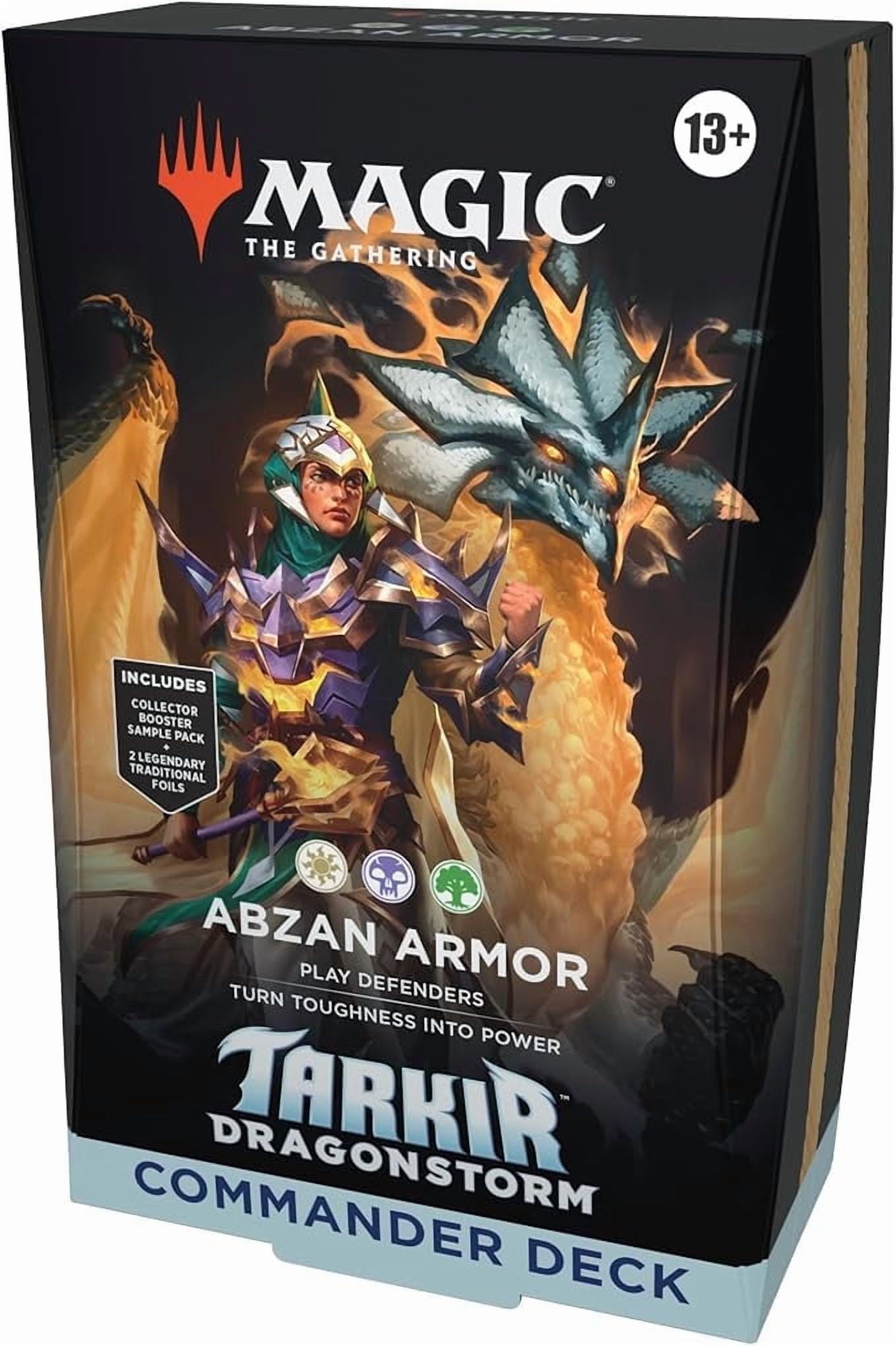 Magic: The Gathering Tarkir: Dragonstorm Commander Deck - Abzan Armor