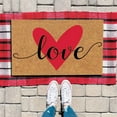 thumbnail image 2 of Valentines Welcome Doormat-Heart Welcome Envelope Valentines Day Door Mat, Cute Love Decoration Rubber Non Slip Backing Floor Rug for Home Outdoor Porch Entrance Decor, 2 of 4