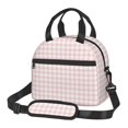 thumbnail image 1 of Disketp Checkboard Lonchera Térmica para Mujer y Hombre, Bolsa de Almuerzo Reutilizable e Impermeable para Trabajo, Viajes y Picnic, 1 of 7