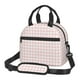 thumbnail image 1 of Disketp Checkboard Lonchera Térmica para Mujer y Hombre, Bolsa de Almuerzo Reutilizable e Impermeable para Trabajo, Viajes y Picnic, 1 of 7