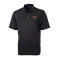 thumbnail image 2 of Men's Cutter & Buck Black Clark Atlanta University Panthers Virtue Eco Pique Recycled Polo, 2 of 3