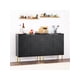 thumbnail image 4 of 29-pulgada almacenamiento gabinete con doors: kitchen buffet gabinete, sideboard gabinete con adjustable estante, moderno accent gabinete para kitchen, dining room, hallway, 4 of 6