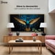 thumbnail image 3 of Cuadro Decorativo Marco Flotante Canvas Revolution Colibrí Destellos 120x60 Marco Dorado, 3 of 3
