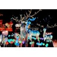 thumbnail image 1 of Decoración navideña gigante para vacaciones americanas, iluminación exterior, árbol de Navidad para calle, faroles de seda, marco de acero, 1 of 4