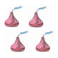 thumbnail image 3 of Pink Foil Wrapped Candy Kisses | Creamy Milk Chocolate | 1 lb Bulk Bag | Pink Party Favors, Baby Shower Candy, Valentine’s Treats, Birthday Goodies, 3 of 5