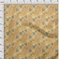 thumbnail image 3 of oneOone Cotton Silk Pale Orange Fabric Clothes|Footprint & Baby Feeder Kids Diy Clothing Quilting Fabric Print Fabric By Yard 42 Inch Wide, 3 of 4