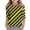 Yellow, variant on lnmuld Girls Cute Summer Tops Carnival Print Split Sleeve Round Neck Loose Fit Casual Tee Top for Kids Playful Comfortable Childrens Shirt Color:Yellow,Size:8-9 Years