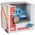 thumbnail image 3 of Hape Little Plane Kid's Wooden Toy Vehicle ,L: 4.9, W: 2.6, H: 3.8 inch, Blue and Beige, 3 of 7
