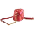 thumbnail image 2 of Tory Burch Kira Chevron Color-Block Small Camera Bag- Red/ Bright Samba/ Pink, 2 of 2