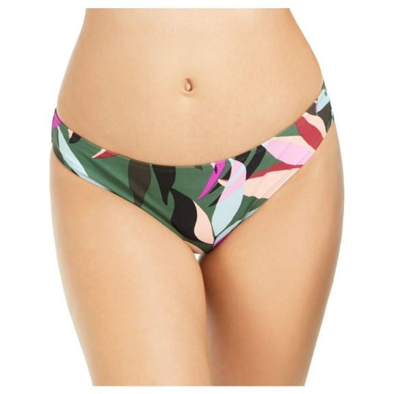 Hula Honey Womens Juniors Hyper Tropics Printed Hipster Swim Bottom Separates