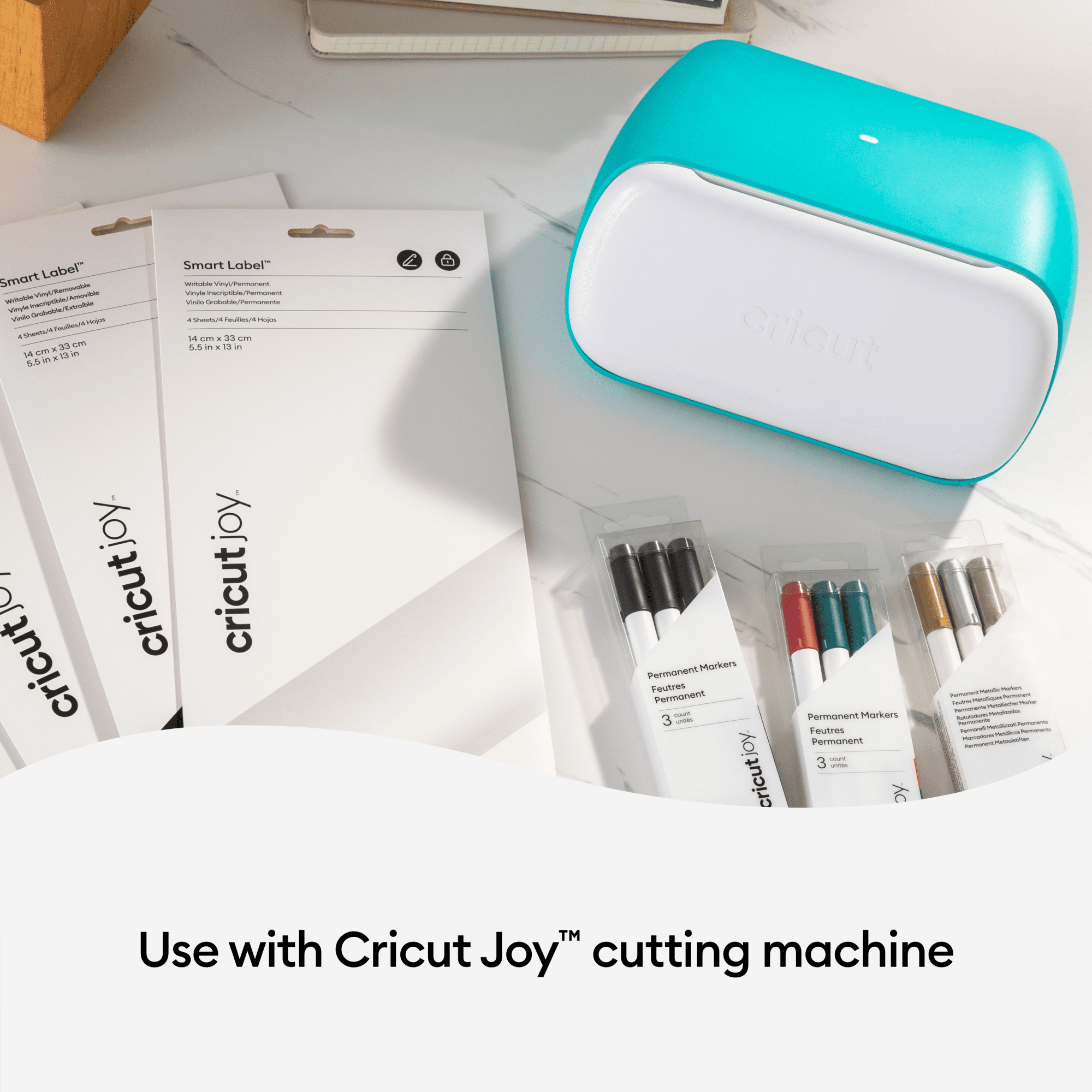 Cricut Joy™ Smart Label™ Writable Vinyl - Permanent, 5.5" x 13"