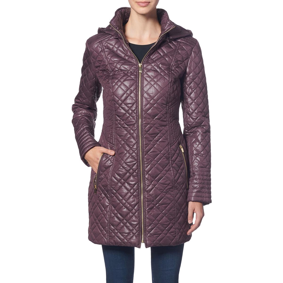 Via Spiga Quilted Hooded Coat Discount 