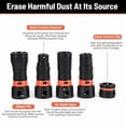 thumbnail image 3 of Dust Collection Hose Adapter Kit(7pcs) for Most Woodworking Power Tools,,and Shop Vacuums, for Dust Collection, 3 of 8