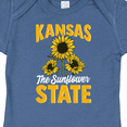 thumbnail image 4 of Inktastic Kansas the Sunflower State Boys or Girls Baby Bodysuit, 4 of 5