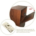 thumbnail image 4 of 2pcs 45 Degree Tip Out Tray Hinges Self Closing Pivot Mechanism, 4 of 5