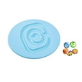thumbnail image 1 of Juque de equilibrio de balanceo para niños, Juguete de actividad al aire libre en interiores de tablero con 5 bolas de entrenamiento sensorial para Azul claro, 1 of 8