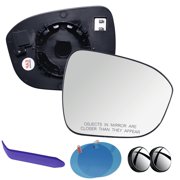 Passenger Side Mirror Glass Compatible with Nissan Rogue 2021-2026