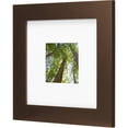 thumbnail image 2 of Mainstays Museum 8x8 Matted to 4x4 Flat Wide Gallery Picture Frame, Mahogany, Set of 2, 2 of 5