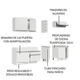thumbnail image 4 of Cocina Integral Completa Modular Madesa Parma 220cm BB 10, 4 of 10